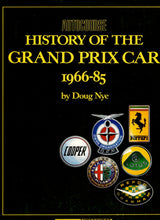 Load image into Gallery viewer, History of the Grand Prix Car 1966 - 1985