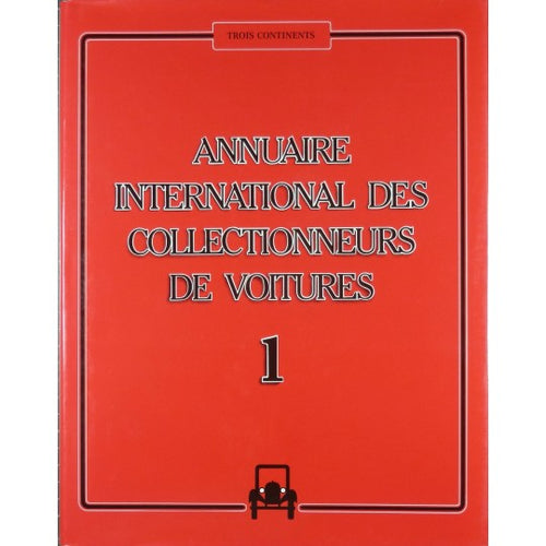 Annuair international des collectionneurs de voitures   1